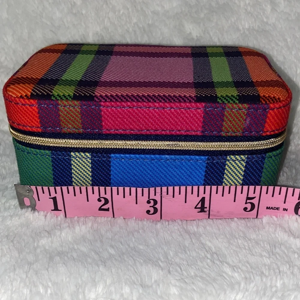 Kate Spade"Grand Plaid Duo" Jewelry Organizer - Picture 11 of 13